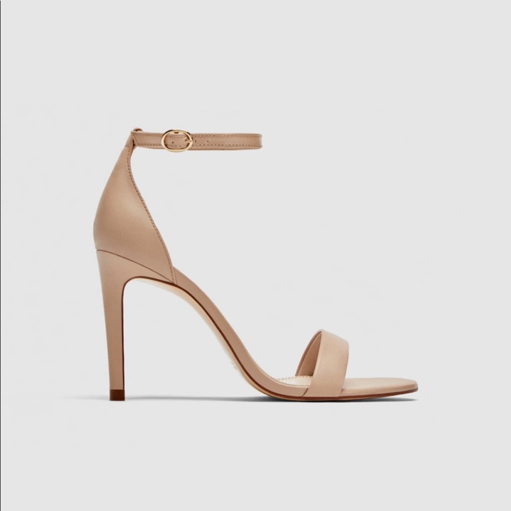 Zara Nude Heels